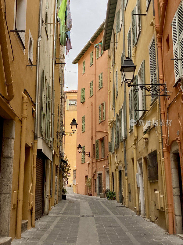 France - Côte d’Azur - Menton - little street un the old town